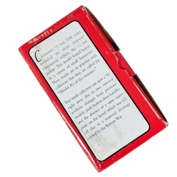 Snap-On Limited Edition Working Truck Box Set 1940 Ford 1952 Chevy Trucks - Picture 10 of 11